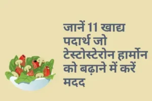 Read more about the article जानें 11 खाद्य पदार्थ जो टेस्टोस्टेरोन हार्मोन को बढ़ाने में करें मदद